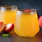 PÊSSEGO C/ LARANJA