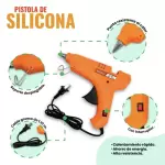 PISTOLA SILICON FINITO GRAFITO