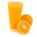 Suco de laranja fruta