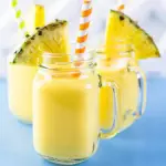 jugo vaso piña