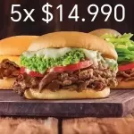 Promo 5 Churrascos Individuales