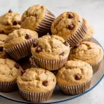Muffins de Plátano y Chipas de Choco