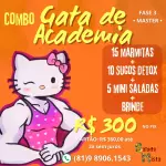 Combo GATA DE ACADEMIA