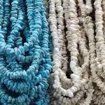 Chip P/turquesa color blanco y azul
