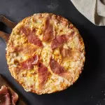 Stracciatella Trufada con Serrano