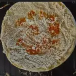 TORTILLA DE HARINA CON PASTA D POLLO