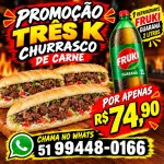 3 ka carne + fruk 2 litros