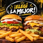2 DOBLES A ELECCIÓN CON PAPAS