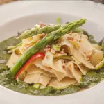 Pappardelle al Pesto