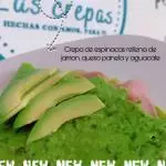 Crepas Fit (Espinacas)