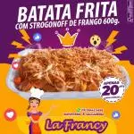 Porção de Batata com Strogonoff de Frango