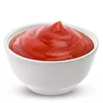 Potinho de ketchup