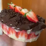 Travessa Bombom de Morango