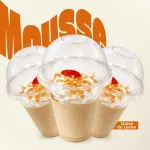 Mousse dulce de leche
