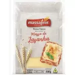 MASSA DE LAZANHA MASSA LEVE 300g