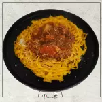 Tallarines a la yema