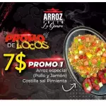#1. PROMO ARROZ Y COSTILLA SAL PIMIE