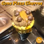 Cone Pizza Churros