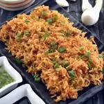 Schezwan Chicken Fried Rice
