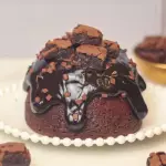Mini Vulcão - Duo Choco Brownie - Sa