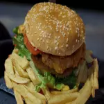 Hamburguesa Sencilla Con Papas