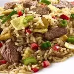Arroz chaufa de carne