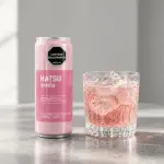Hatsu Soda Frambuesa Rosas 310 ml