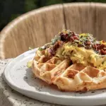 WAFFLE SALADO