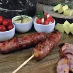 Linguiça cuiabana suína