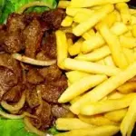 Carne do Sol com Fritas