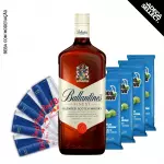 Combo Whisky Ballantines Finest 1L