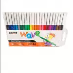 Caneta Hidrocor Wave -Bazze 24 cores