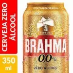 Cerveja Brahma Zero Álcool 350ml