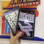 Dominó estuche metálico