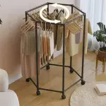 Rack ropa hexagonal