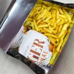 Lanche + batata + refrigerante