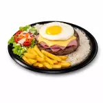 MENÚ HAMBURGUESA ROYAL AL PLATO