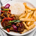 Lomo salteado de carne