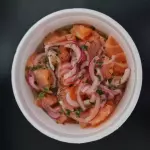 Ceviche de salmão