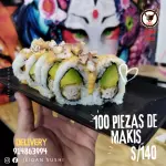 100 PIEZAS DE MAKIS