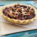 Tartaleta con Chocolate y Nuez