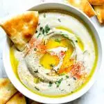 BABAGANOUSH C/ PÃO SÍRIO
