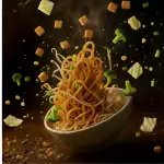 Chow Mein de Pollo