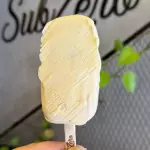 Stecco de cheesecake de morango