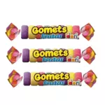 3 Un Bala Goma Frutas
