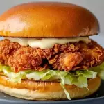 COMBO BURGER CHICKEN PREMIUM + FRITA