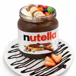 açaí no pote de nutella 600g