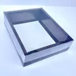Caja doble pared grande negra RG279