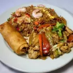 Personal Chop Suey + Lumpia
