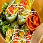 SUMMER ROLL DE VEGETALES (2  uds)